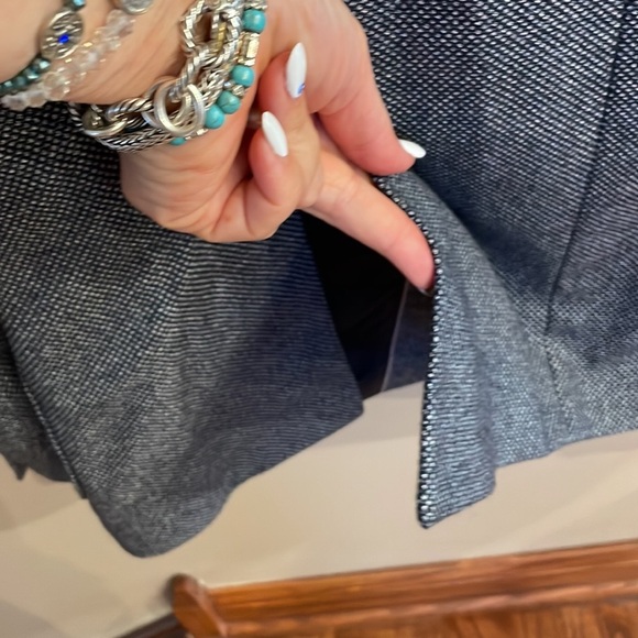 HUGO BOSS men’s wool blend sports coat jacket blue gray micro pattern NWOT 44R - Picture 5 of 17